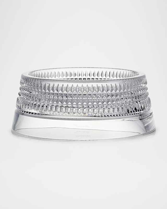 Medium Crystal Pet Bowl, Personalization Optional